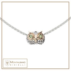 Collana Civetta new verde | Gioielli De Nobili